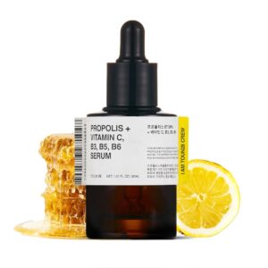 TOUN28 Propolis Vitamin C B3 B5 B6 Serum 1.01 fl.oz / 30ml | Nutrient Face Serum for Dry and Tired Skin | With Propolis and Pure Vitamin C | Allergen-free and Cruelty-free