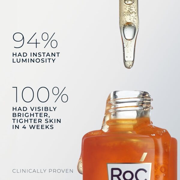 RoC Multi Correxion Revive + Glow 10% Active Vitamin C Serum for Face, Daily Anti-Aging Wrinkle and Skin Tone Skin Care Treatment, Brightening Serum, 1 Fluid Ounce - Image 3