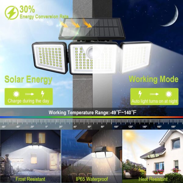 2500LM Solar Lights - Image 2